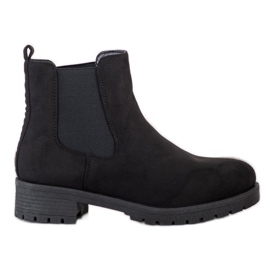 SHELOVET Botines chelsea negros