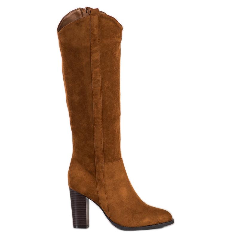 Seastar Botas con estilo en un pilar marrón Seastar Botas con estilo en un pilar marrón