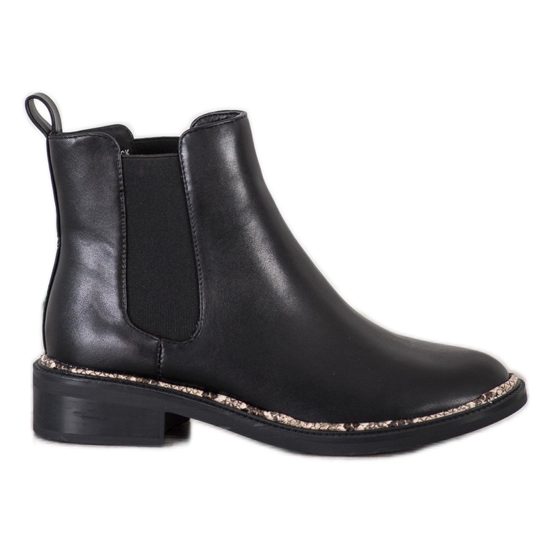 Goodin Botas Chelsea sin cordones negro Goodin Botas Chelsea sin cordones negro