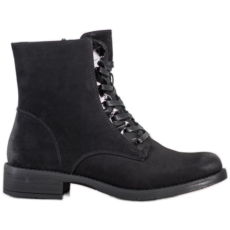 Sergio Leone Botas de mujer cómodas negro