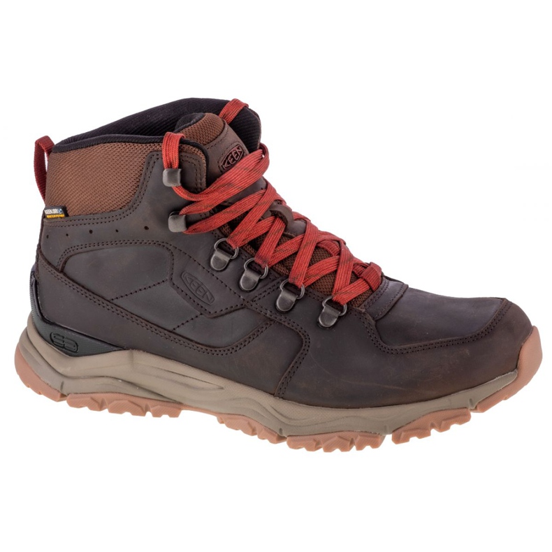 Zapatos Keen Innate Leather Mid Wp M 1023445 marrón
