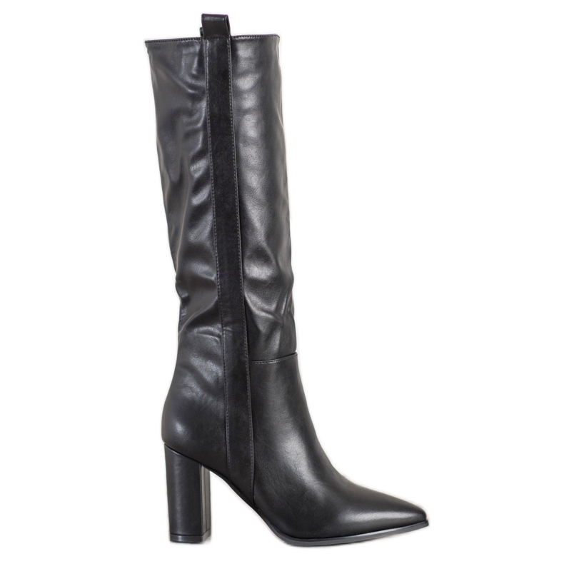 Seastar Botas de tacón negras negro