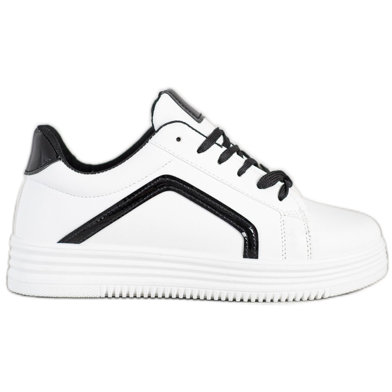 SHELOVET Calzado deportivo de moda blanco