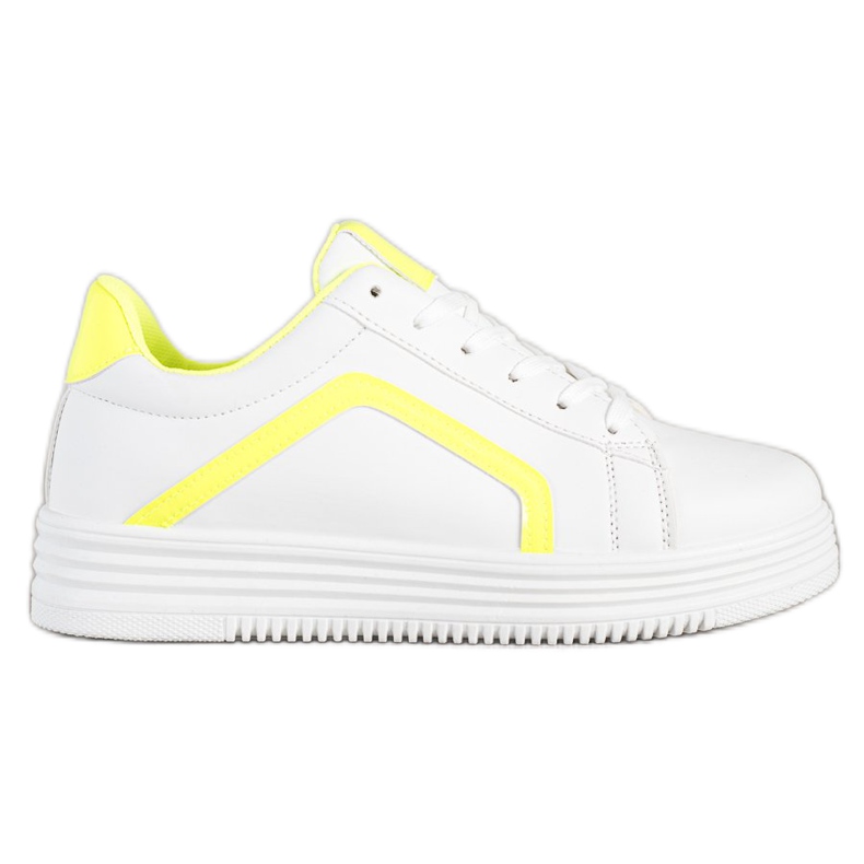 SHELOVET Calzado deportivo de moda blanco