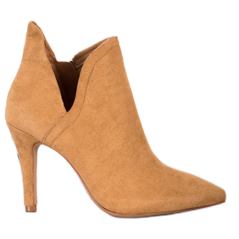 Bella Paris Botas con estilo en un tacón alto. marrón Bella Paris Botas con estilo en un tacón alto. marrón