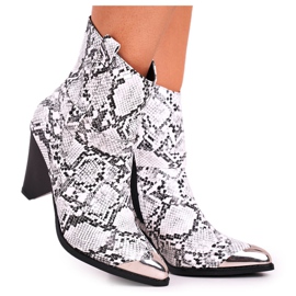 Sergio Todzi Botas altas para mujer Steel Toe Snake Eternally Sergio Todzi Botas altas para mujer Steel Toe Snake Eternally