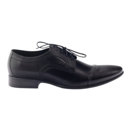 Zapatos bajos de piel Pilpol 1262 zapatos de hombre negro