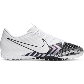 Calzado de fútbol Nike Mercurial Vapor 13 Academy Mds Tf CJ1306 110 blanco