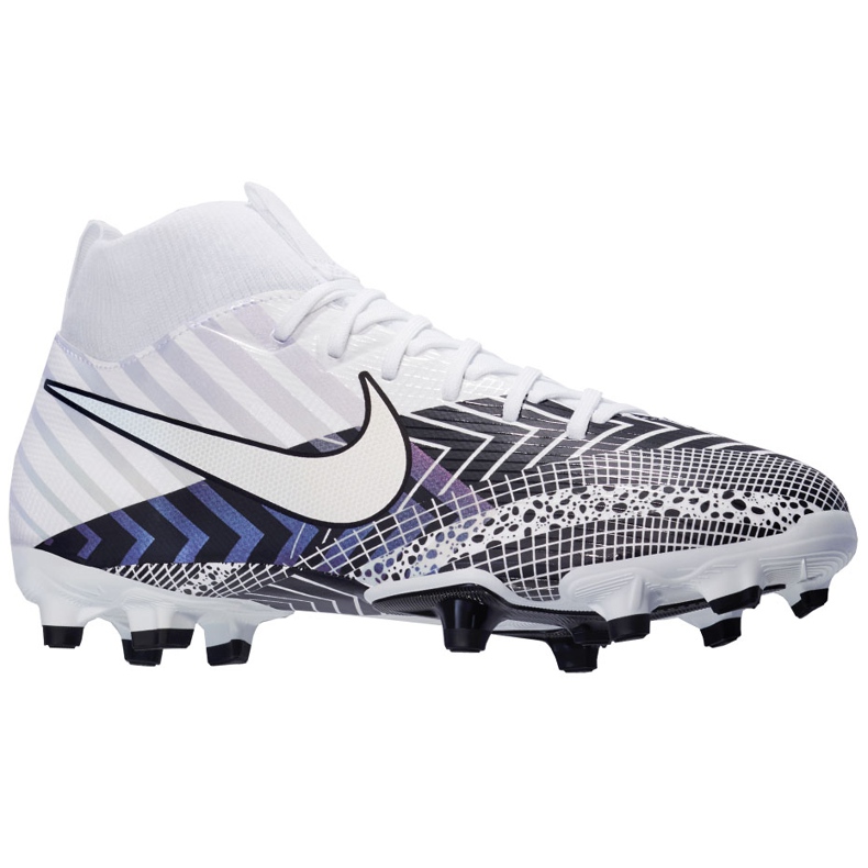 Calzado de fútbol Nike Mercurial Superfly 7 Academy Mds FG / MG Junior BQ5409 110 blanco blanco