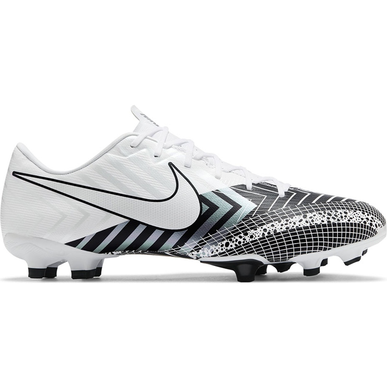 Calzado de fútbol Nike Mercurial Vapor 13 Academy Mds FG / MG CJ1292 110 blanco blanco