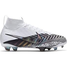 Calzado de fútbol Nike Mercurial Superfly 7 Elite Mds Fg Junior BQ5420 110 blanco blanco
