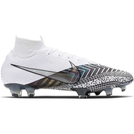Zapatos de fútbol Nike Mercurial Superfly 7 Elite Mds Fg BQ5469 110 blanco blanco