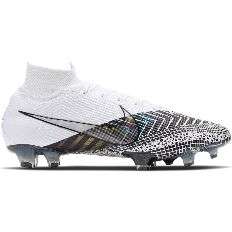 Zapatos de fútbol Nike Mercurial Superfly 7 Elite Mds Fg BQ5469 110 blanco blanco