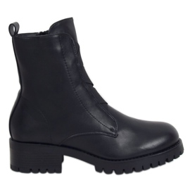 Botas negras para mujer black 0-366 Black negro