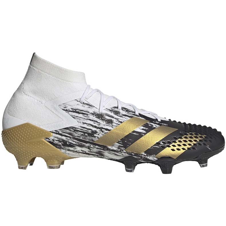 Botas de fútbol adidas Predator Mutator 20.1 Fg FW9186 blanco blanco