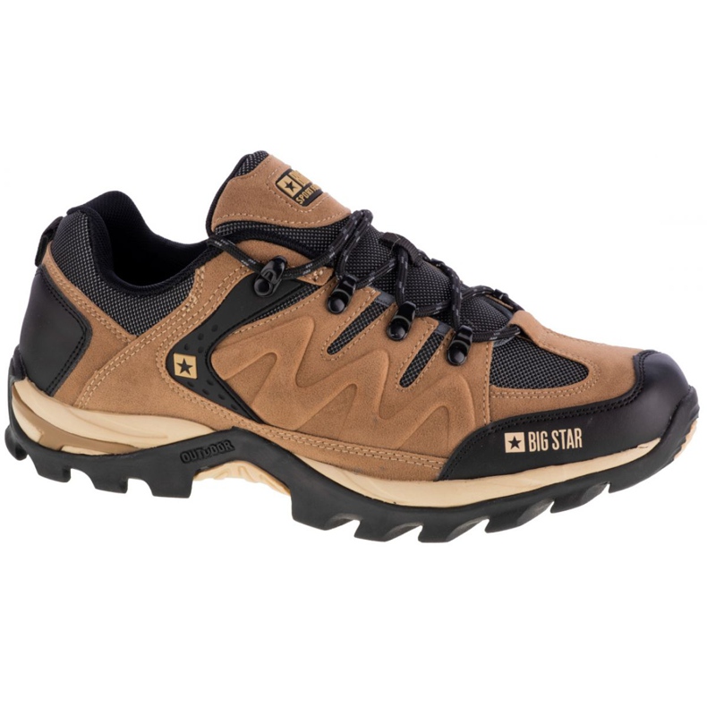 Zapatos Big Star Trekking M GG174280 marrón negro