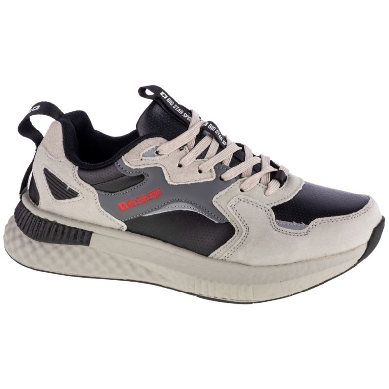 Zapatos Big Star M GG174464 beige negro