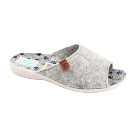 Pantuflas fieltro Adanex 25494 gris