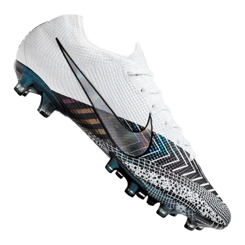 Calzado de fútbol Nike Vapor 13 Elite Mds AG-Pro M CJ1294-110 azul marino, blanco, gris / plata blanco