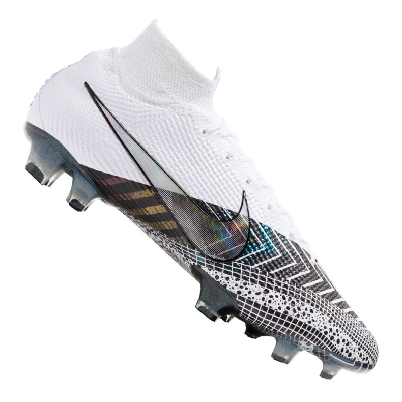 Zapatillas de fútbol Nike Superfly 7 Elite Mds Fg M BQ5469-110 azul marino, blanco, gris / plata blanco