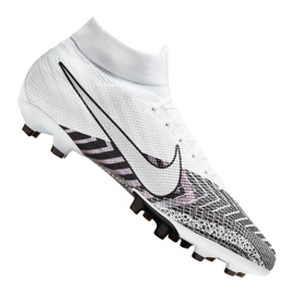 Zapatillas de fútbol Nike Superfly 7 Pro Mds AG-Pro M BQ5482-110 rojo, blanco, gris / plateado blanco