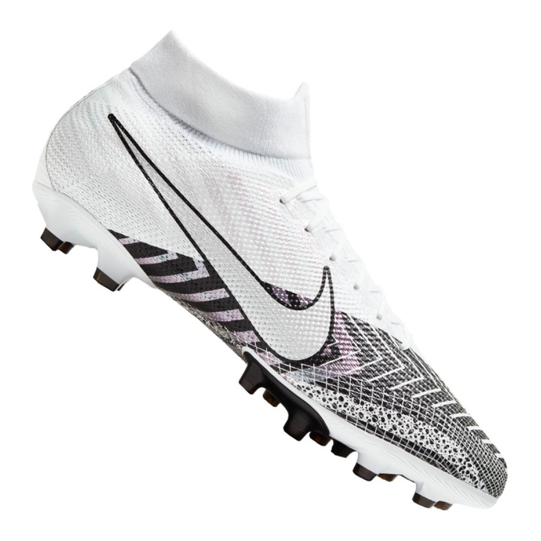 Zapatillas de fútbol Nike Superfly 7 Pro Mds AG-Pro M BQ5482-110 rojo, blanco, gris / plateado blanco