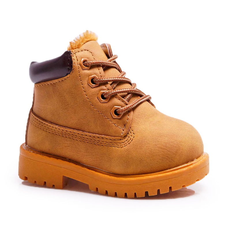 Botas Niños Warm Trappers Camel Dexter marrón amarillo Botas Niños Warm Trappers Camel Dexter marrón amarillo