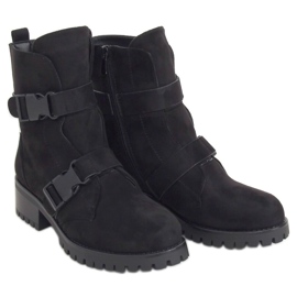 Botas militares negras 0-358 Black negro
