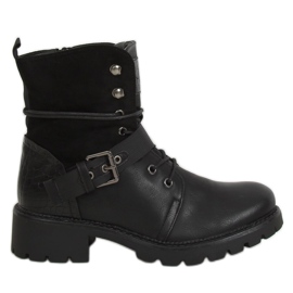 Botas de trabajo negras 1215-PA Black negro