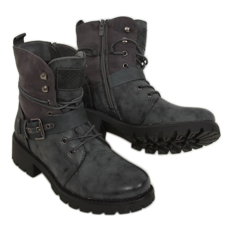 Gris 1215-PA Botas de trabajo grises Gris 1215-PA Botas de trabajo grises