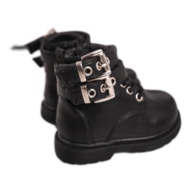 FRROCK Botas Infantiles Calentadas Con Piel Valentina Negra negro FRROCK Botas Infantiles Calentadas Con Piel Valentina Negra negro