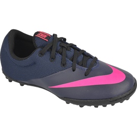 Zapato Nike MercurialX Pro Jr Tf 725239-446 marina multicolor