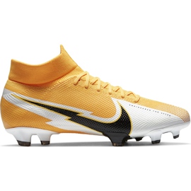 Zapatos de fútbol Nike Mercurial Superfly 7 Pro Fg AT5382 801 naranja oro