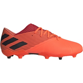 Zapatillas de fútbol Adidas Nemeziz 19.2 Fg naranja EH0293 Zapatillas de fútbol Adidas Nemeziz 19.2 Fg naranja EH0293