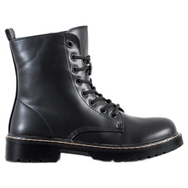 Small Swan Botas negras negro