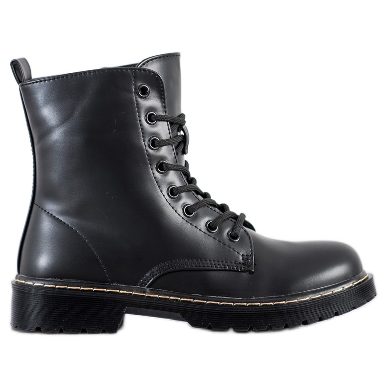 Small Swan Botas negras negro