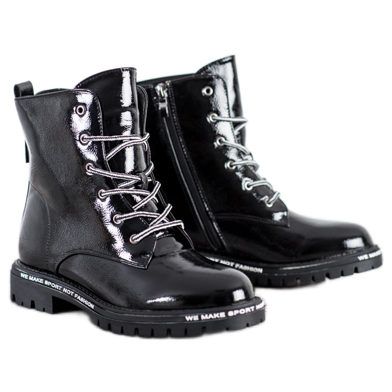 Goodin Tramperos barnizados blanco negro Goodin Tramperos barnizados blanco negro