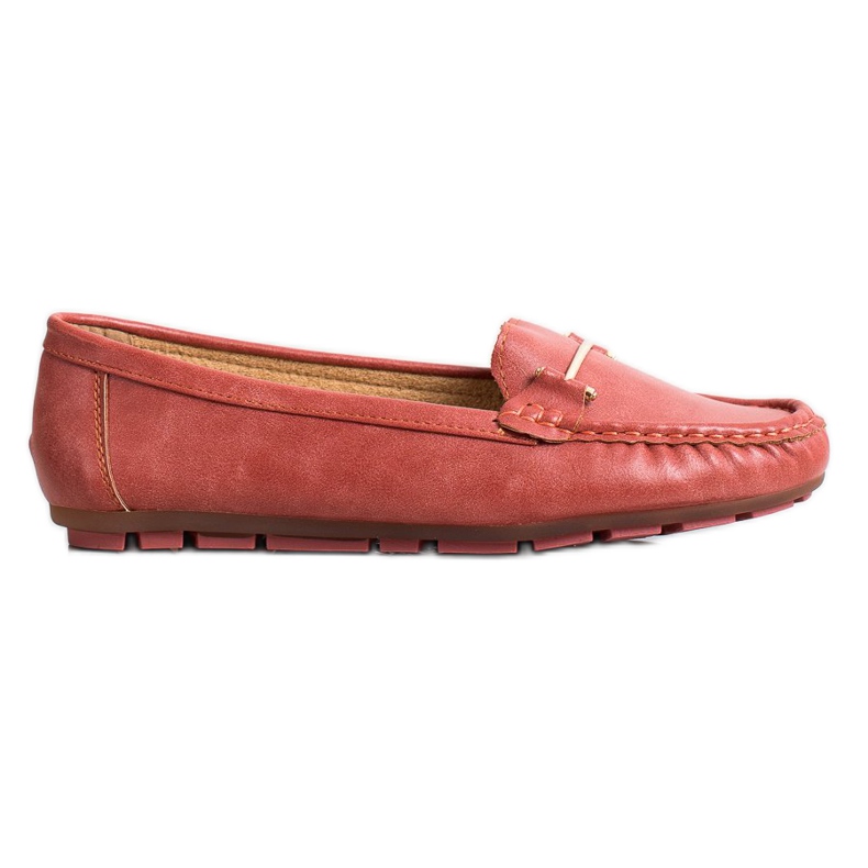 Clowse Mocasines cómodos rojo
