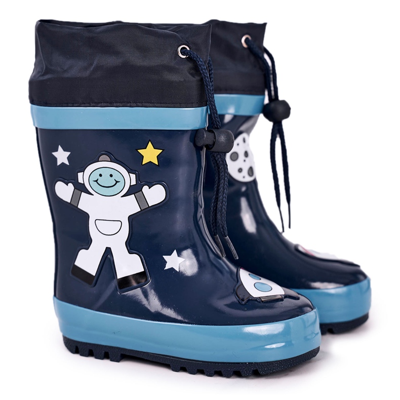 Apawwa Chanclas Cosmonaut Mordeso Azul Marino blanco