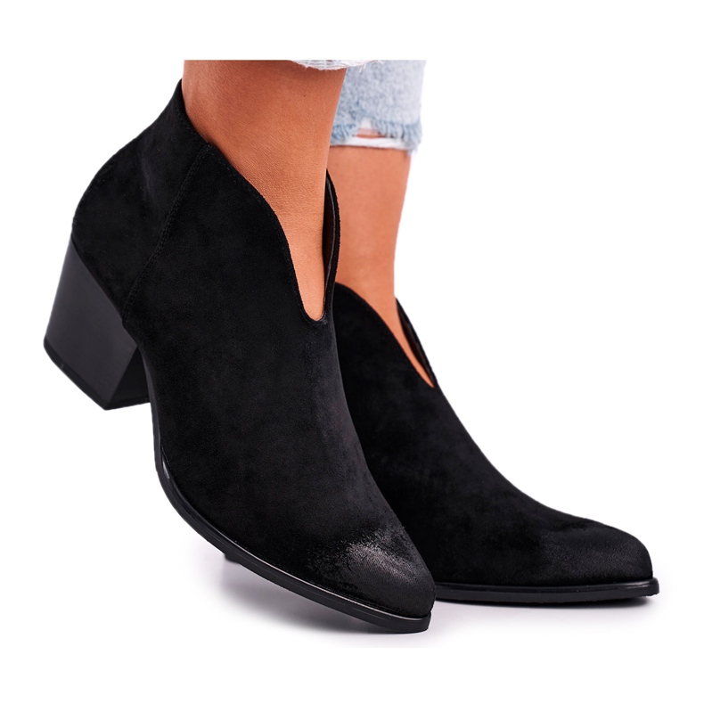 Vinceza Botas de mujer con corte negro La mejor opción