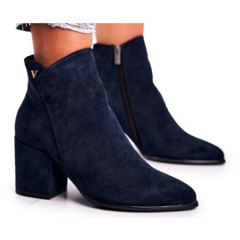 Vinceza Botas de Mujer Warm Eco Suede Azul Marino So Good