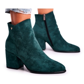 Vinceza Botas de mujer Warm Eco Suede Green So Good verde