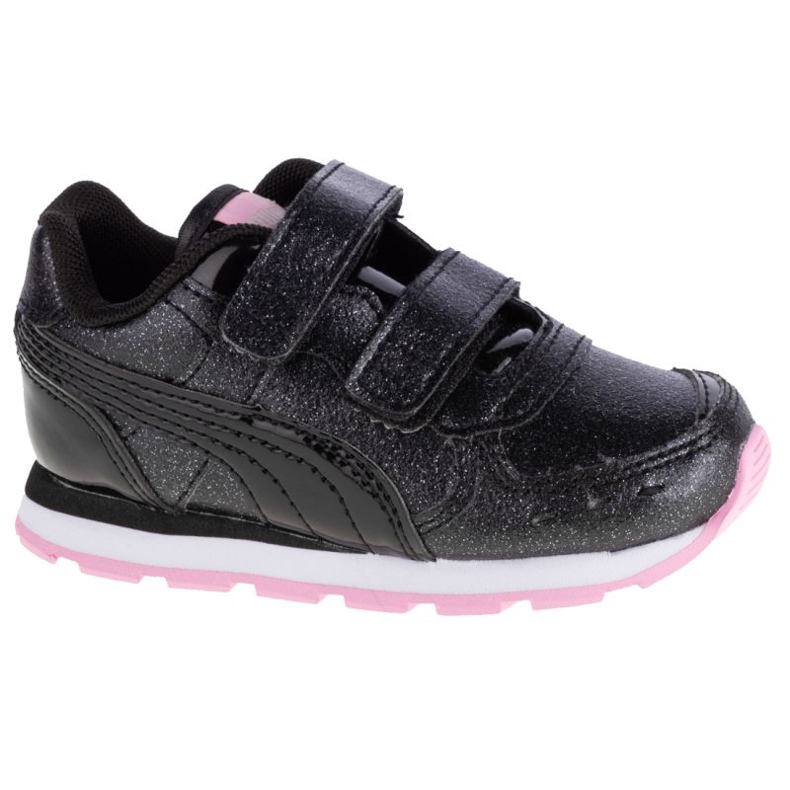 Puma Vista Glitz V Infants Jr 369721-10 negro rosado Puma Vista Glitz V Infants Jr 369721-10 negro rosado
