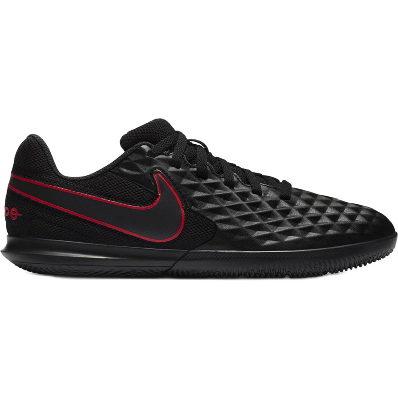 Zapatillas de fútbol Nike Tiempo Legend 8 Club Ic Jr AT5882060 negro negro