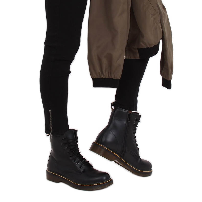 Botas con cordones negro martensiaki NC1019 Black Botas con cordones negro martensiaki NC1019 Black