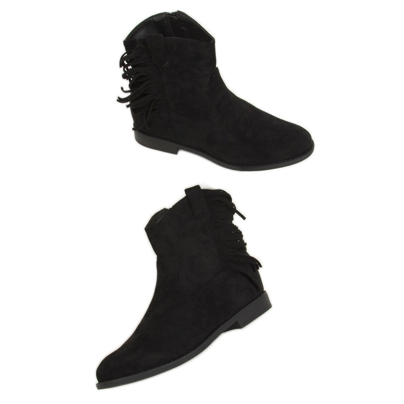 Negro Botas estilo boho, negro 688-A99 Negro Negro Botas estilo boho, negro 688-A99 Negro