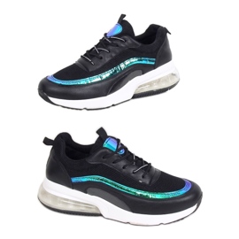 Zapatillas deportivas negras para mujer LL1758 Negra negro