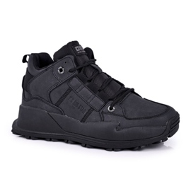 Zapatos Deportivos De Hombre Big Star Black GG174416 negro