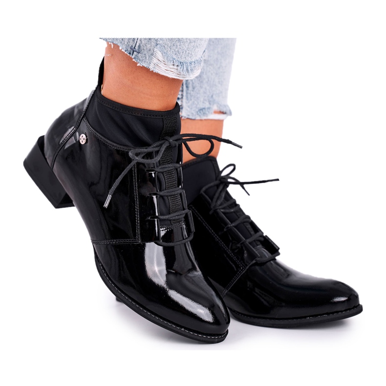 Botas Mujer Piel Maciejka Negra 04744-01 negro
