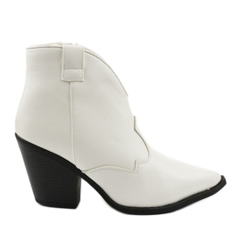 Bota cowboy mujer Pretender blanca blanco